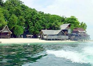 Sipadan Island's chalet