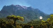 View of Mount Kinabalu from National Park